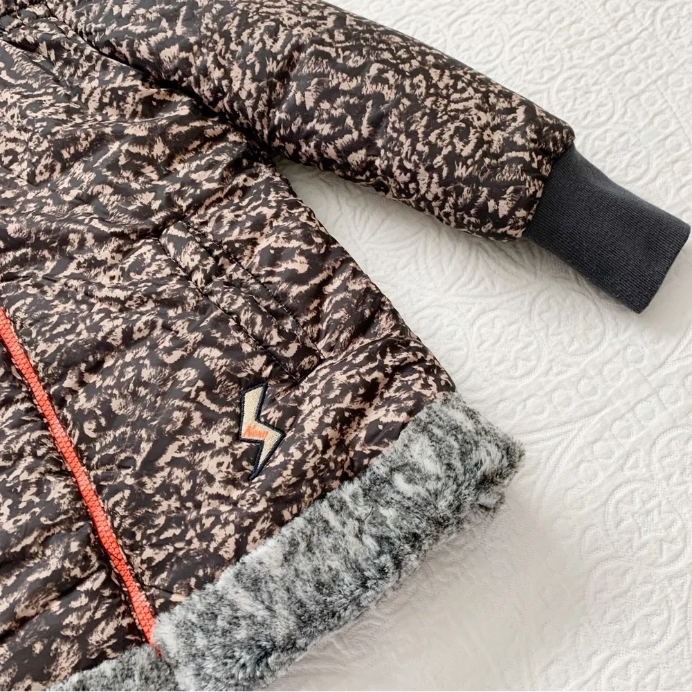 Nono Girls' Faux Fur Reversible Insulated Jacket,‎ 9-10